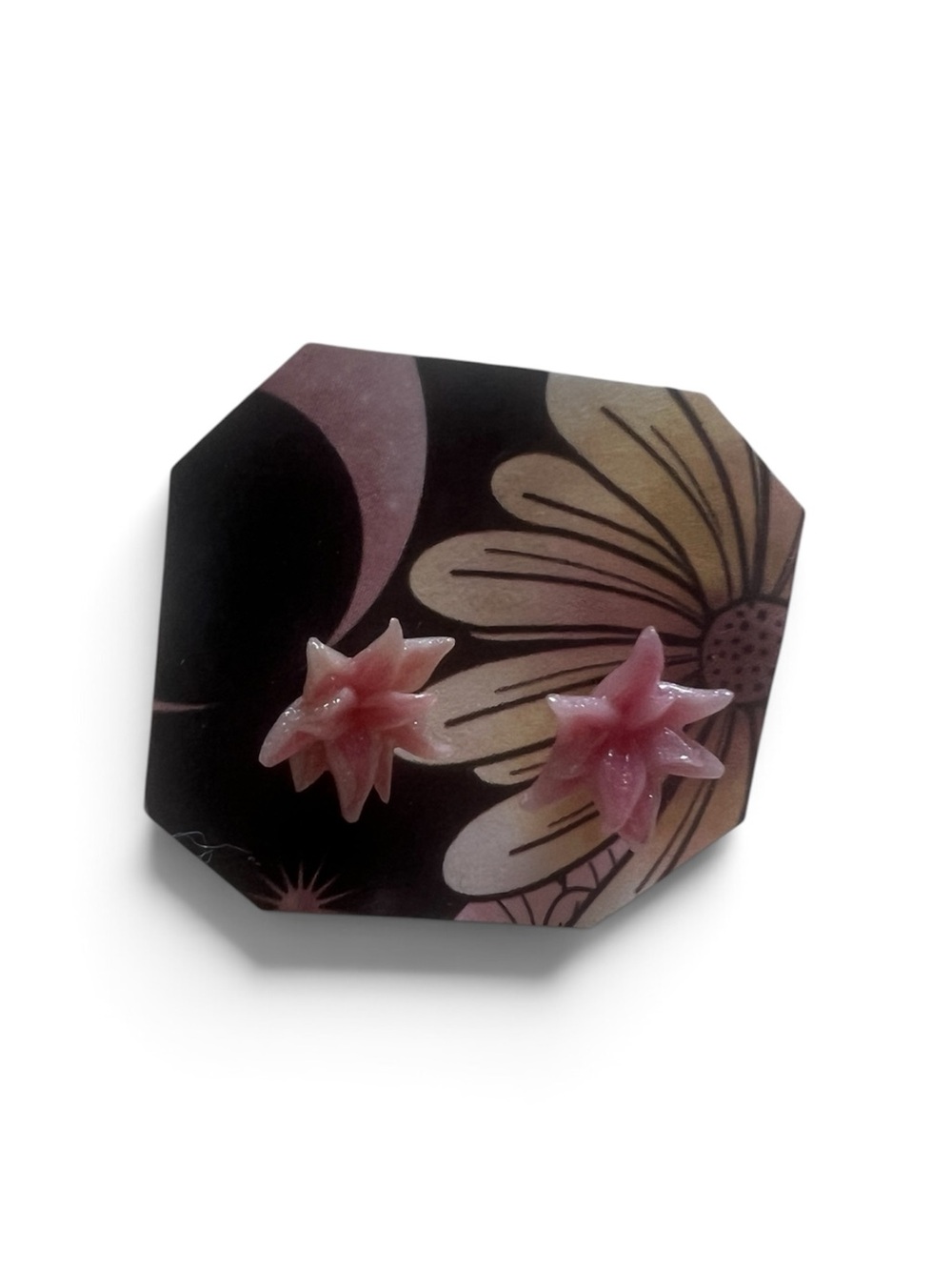 Pink Stud Earrings or Daisy